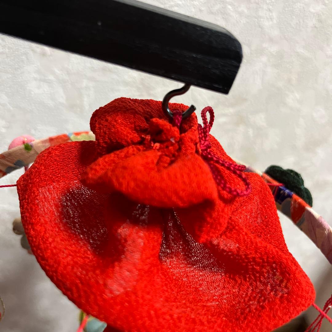 吊るし飾り　ちりめん　お雛様　ハンドメイド