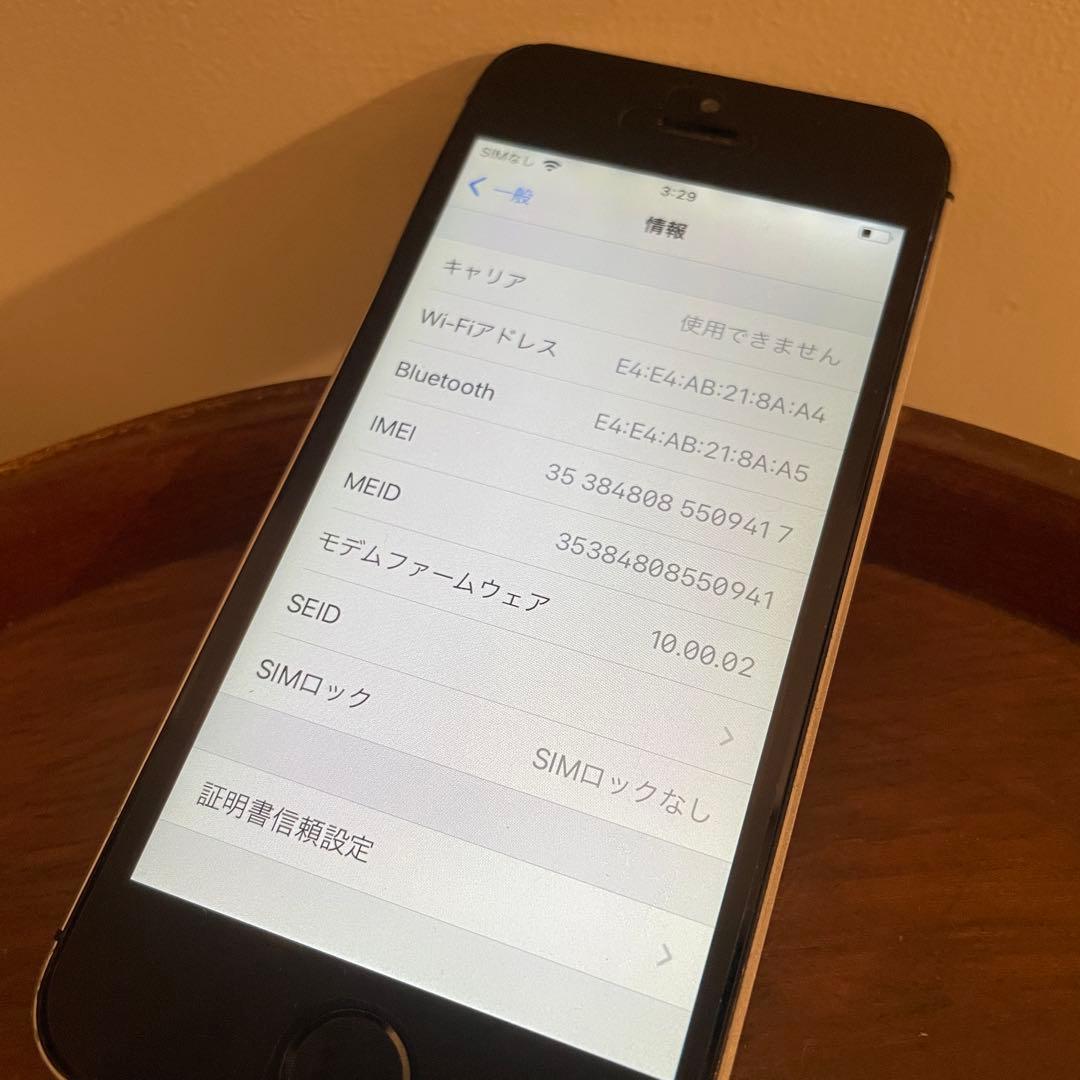 Apple iPhone SE 初代　SIMフリー　64GB