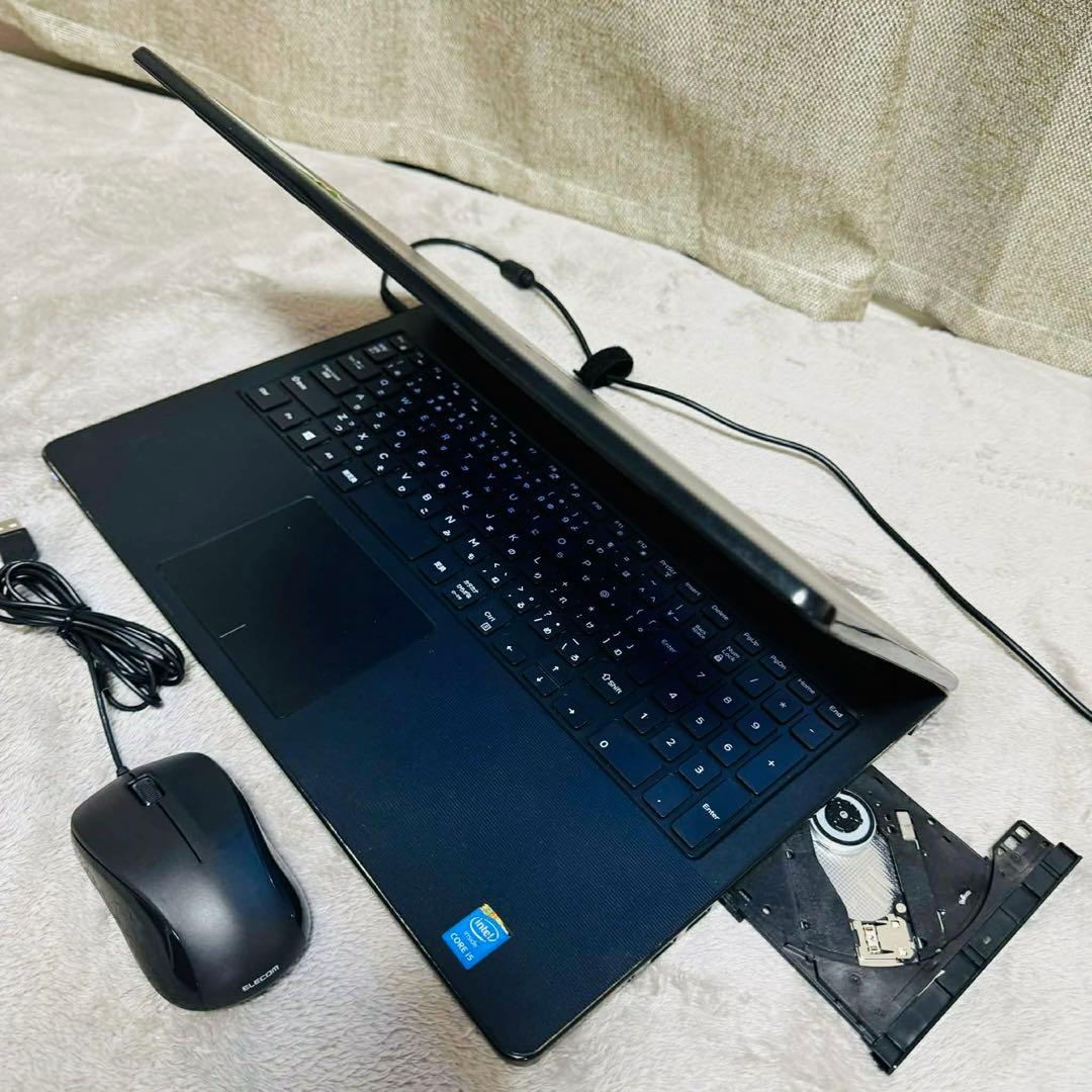 S336 Dellノートパソコンi5メモリ12G高速Windows11オフィス付