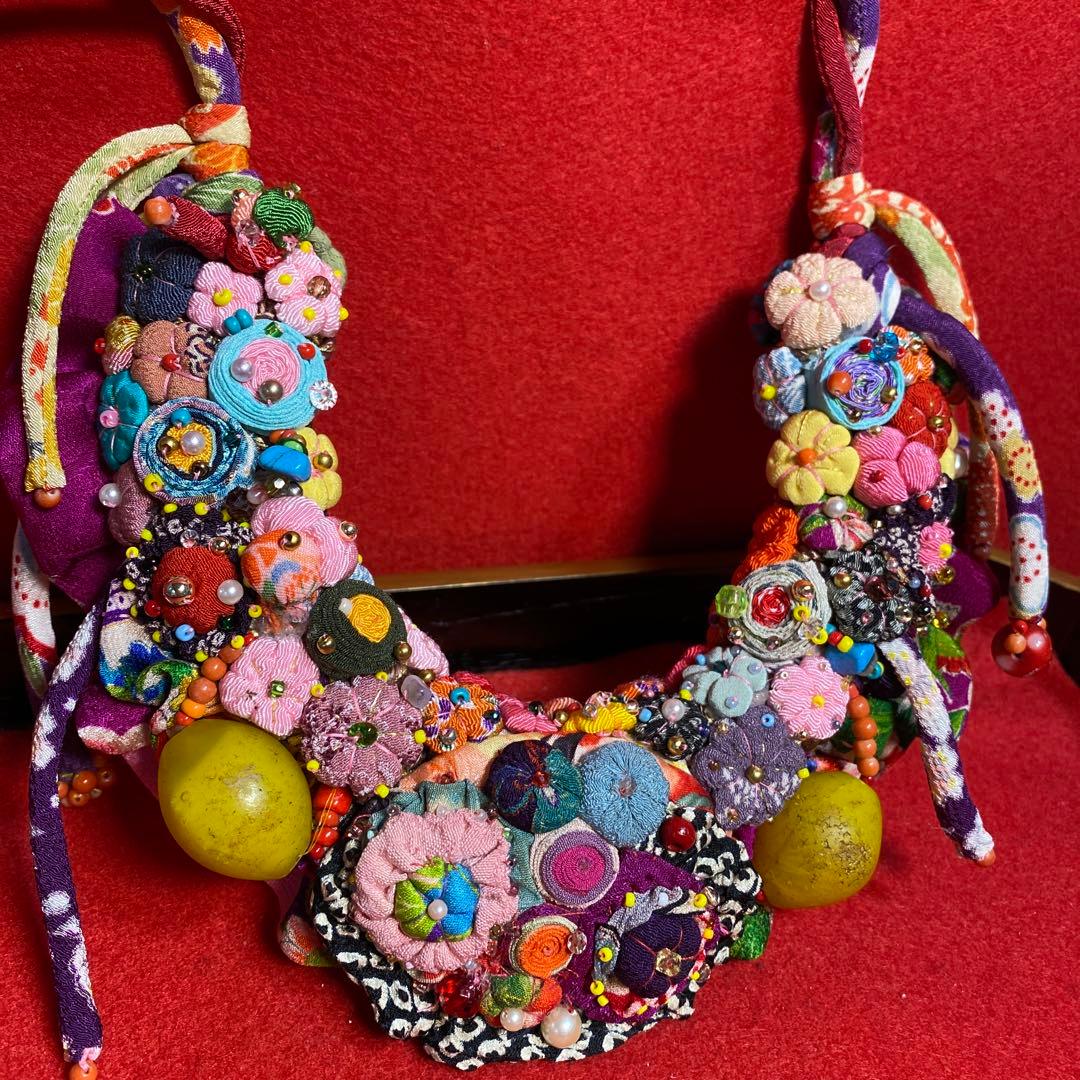 古布でネックレス٩(๑❛ᴗ❛๑)۶