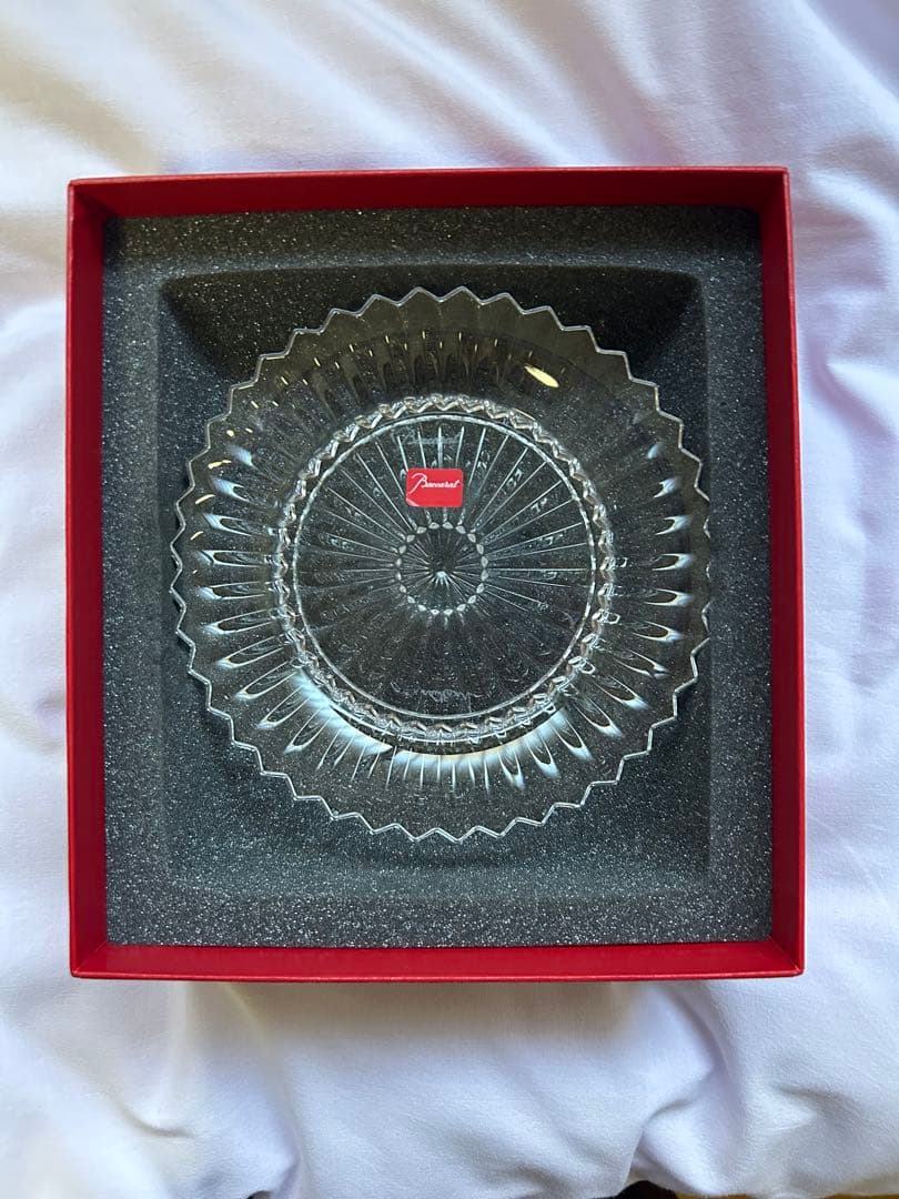 【新品未使用】Baccarat バカラ ミルニュイ プレート16cm