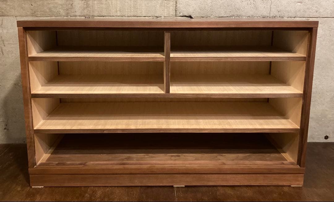 ①【商品説明要確認】旭川家具 アーリータイムスアルファ エテルノ ローチェスト