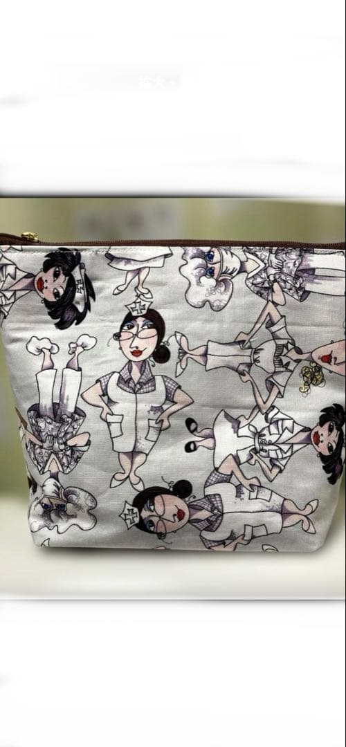 【新品未使用品】ロラライハリス レア ブルーレディバッグ、ナースポーチ