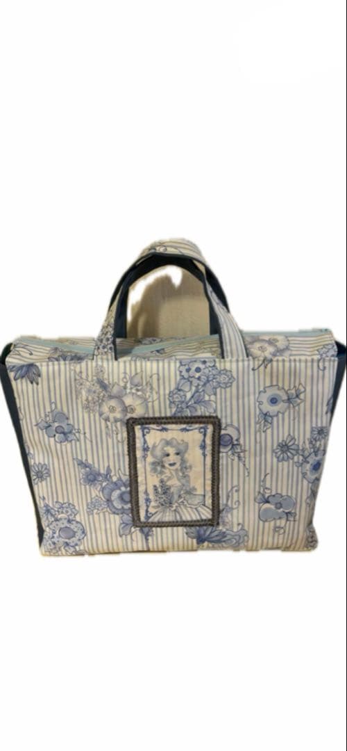 【新品未使用品】ロラライハリス レア ブルーレディバッグ、ナースポーチ