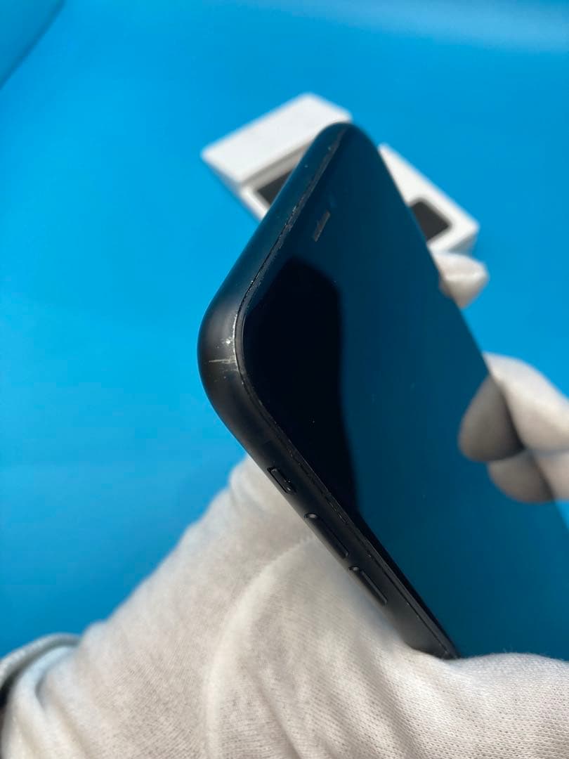 【1250】iPhone XR 128GB ブラック 画面割れ ジャンク