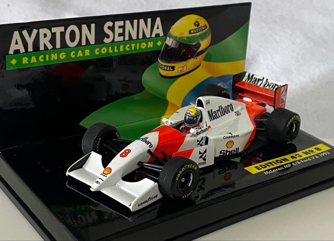 PMA 1/43 マクラーレン MP4/8 セナ マルボロ仕様 1993年 F1