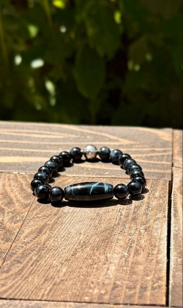 【当店人気No1】メテオライト（ギベオン）とブルータイガーアイ　本質的な能力覚醒