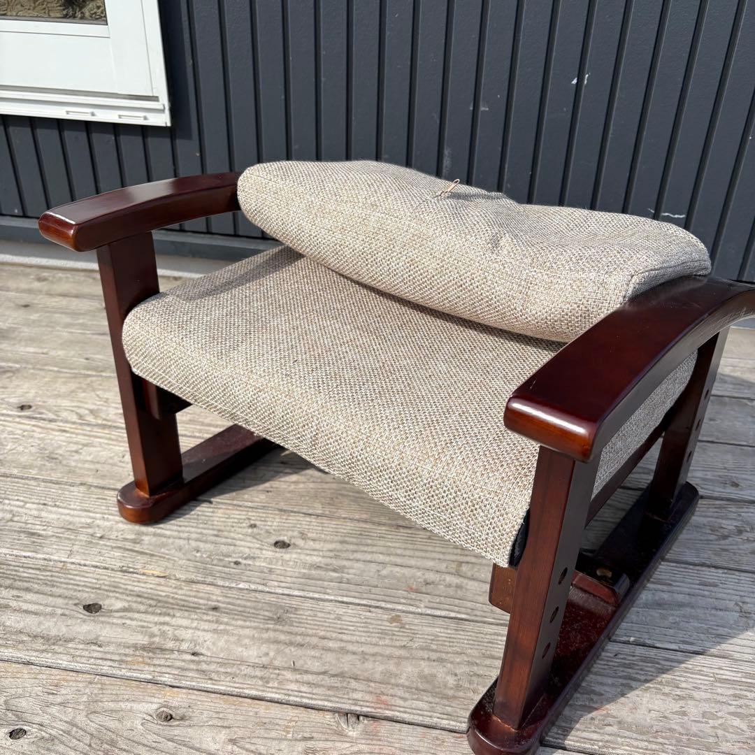 ① 明光ホームテック 高座椅子 リクライニング座椅子 肘付き 和室チェア