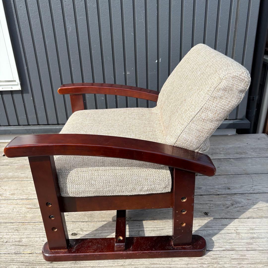 ① 明光ホームテック 高座椅子 リクライニング座椅子 肘付き 和室チェア