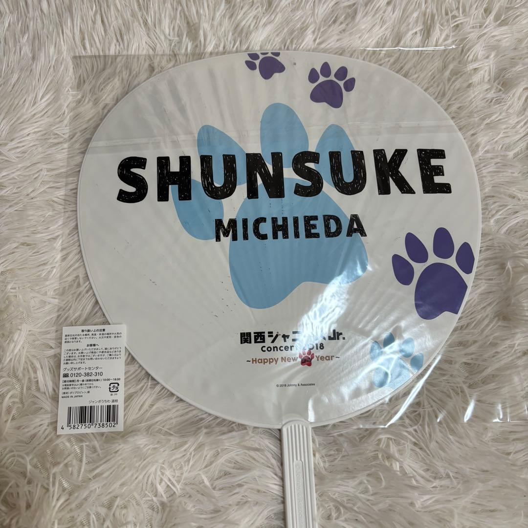 なにわ男子 道枝駿佑 うちわ歴代 全種 12枚まとめ売りセット