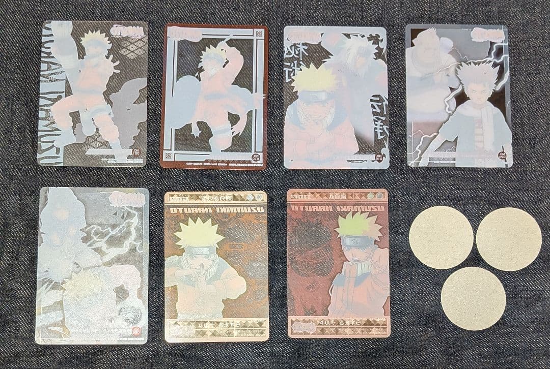 NARUTO　ナルト　クリアカード　カード　メンコ