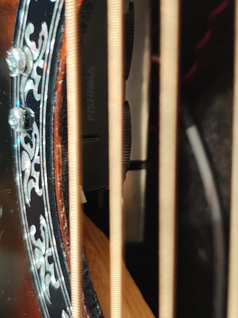 Aria AMB-35S エレアコ アクティブピックアップ ハードケース付き