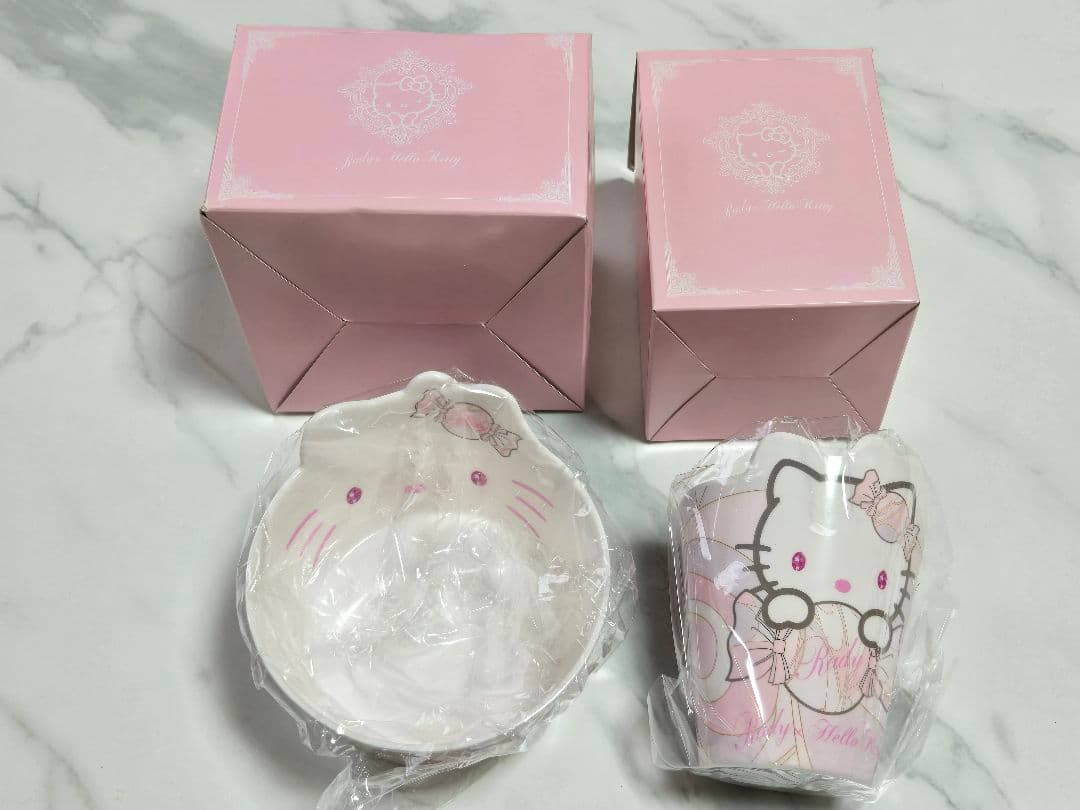 Rady ハローキティ 食器 ボウルコップセット