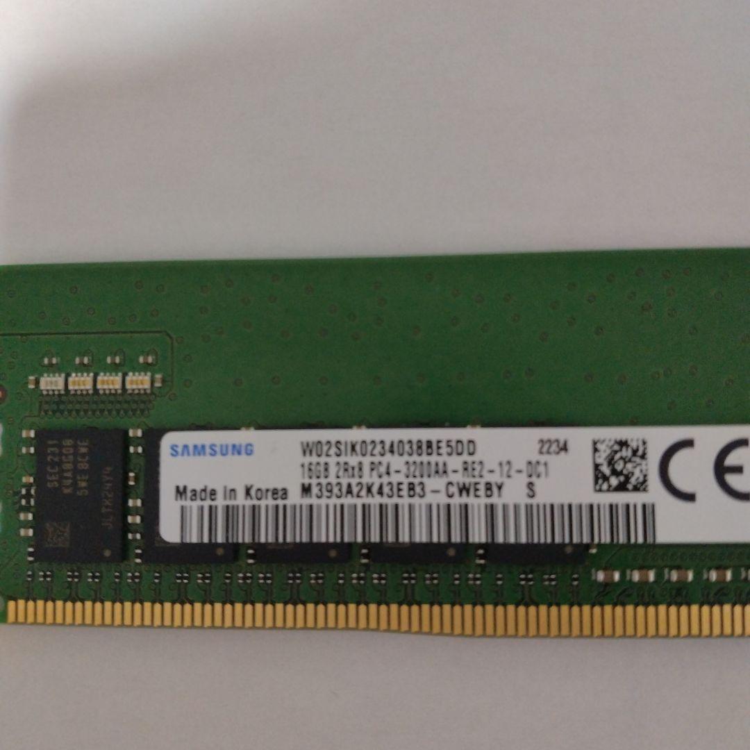 サムスンメモリ PC4-3200AA 16GB