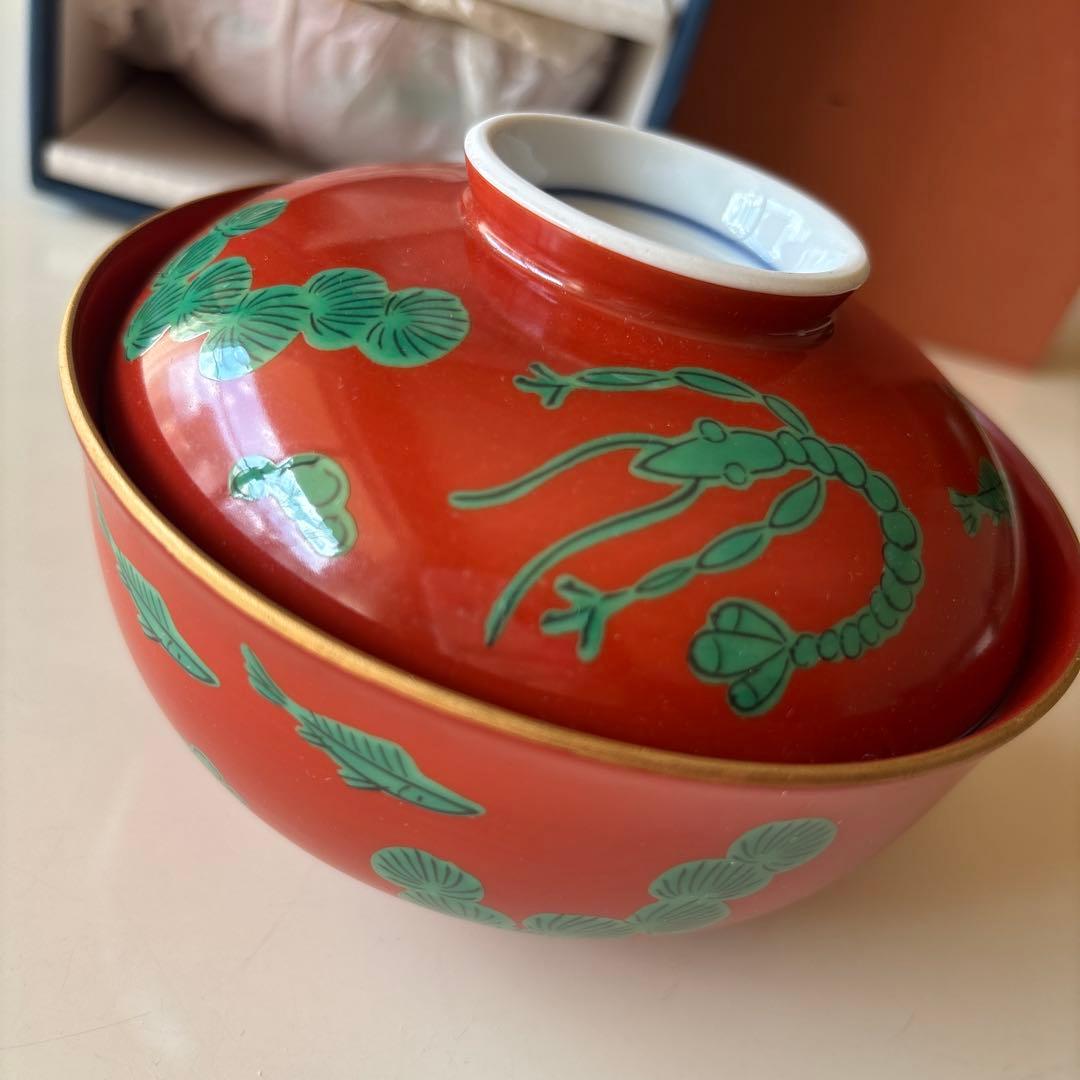 こ*り様 たち吉　雑煮椀 5個　未使用