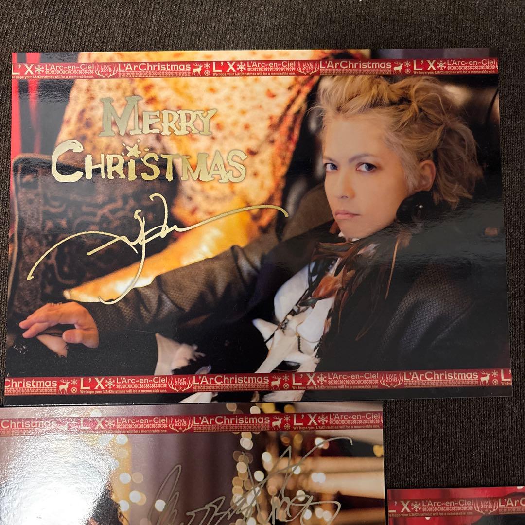 『新品』L'Arc-en-Ciel 会場限定ポストカード ラルクリスマス