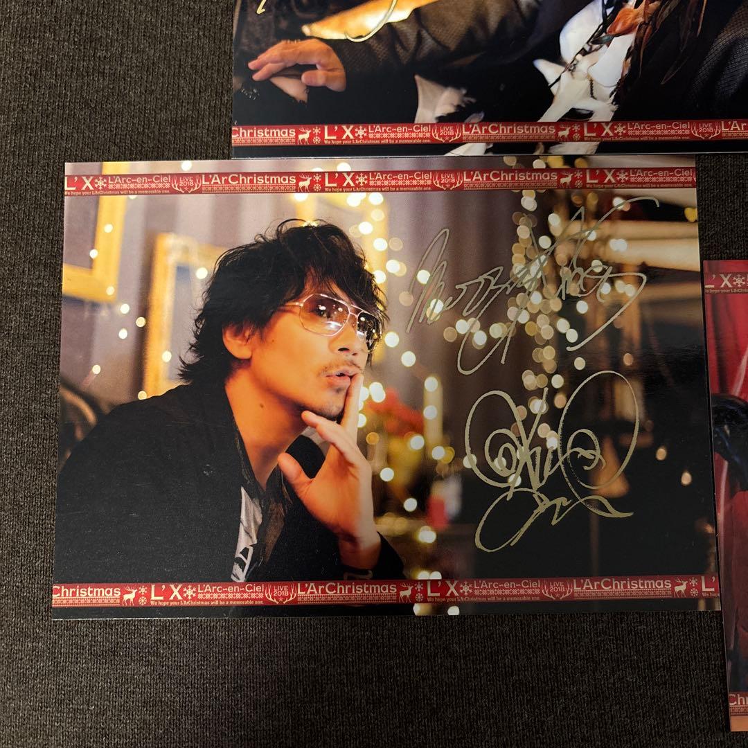 『新品』L'Arc-en-Ciel 会場限定ポストカード ラルクリスマス