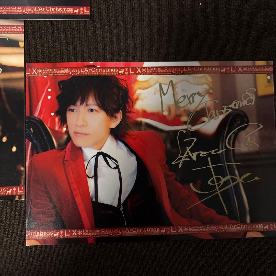 『新品』L'Arc-en-Ciel 会場限定ポストカード ラルクリスマス