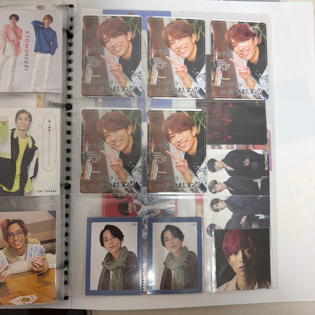 田中樹 厚紙 デタカ スマイルカード 200枚超 ジュニア