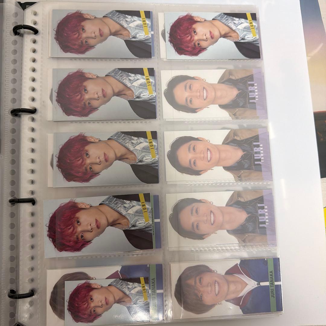 田中樹 厚紙 デタカ スマイルカード 200枚超 ジュニア