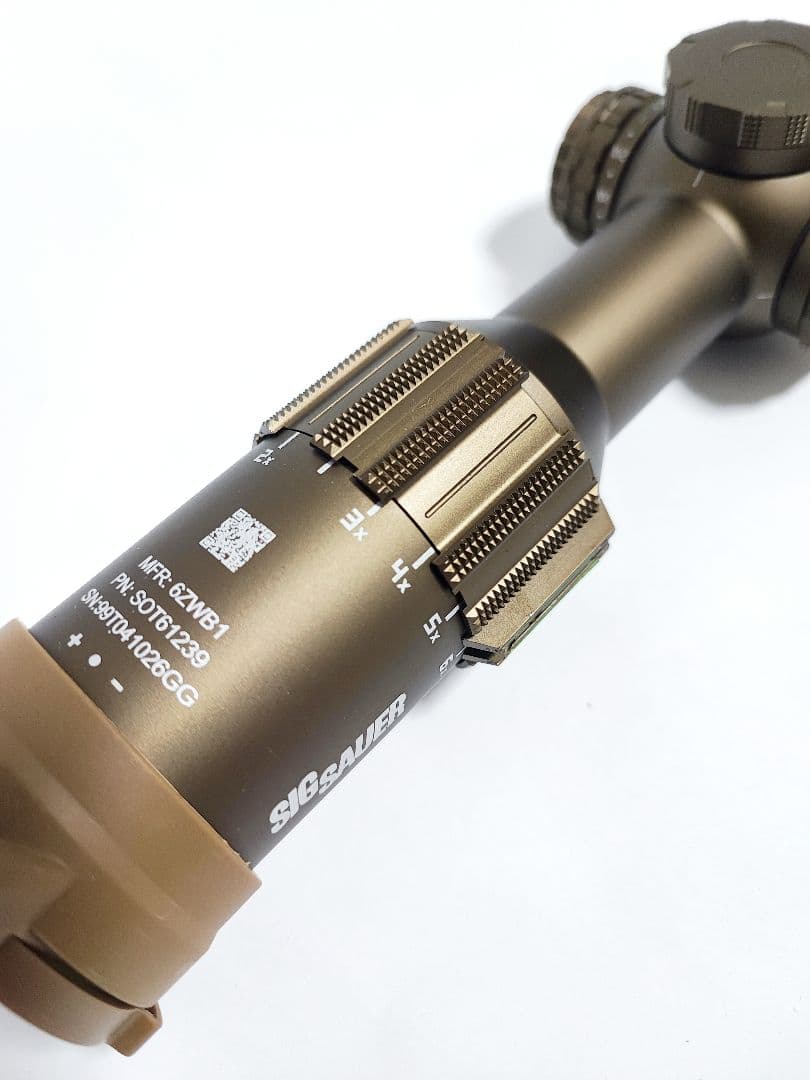SIG SAUER TANGO 1-6倍 FFP ショートスコープ フルセット