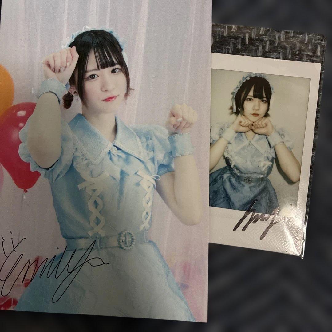 passcode 有馬エミリ　ポラロイド写真 サイン入り