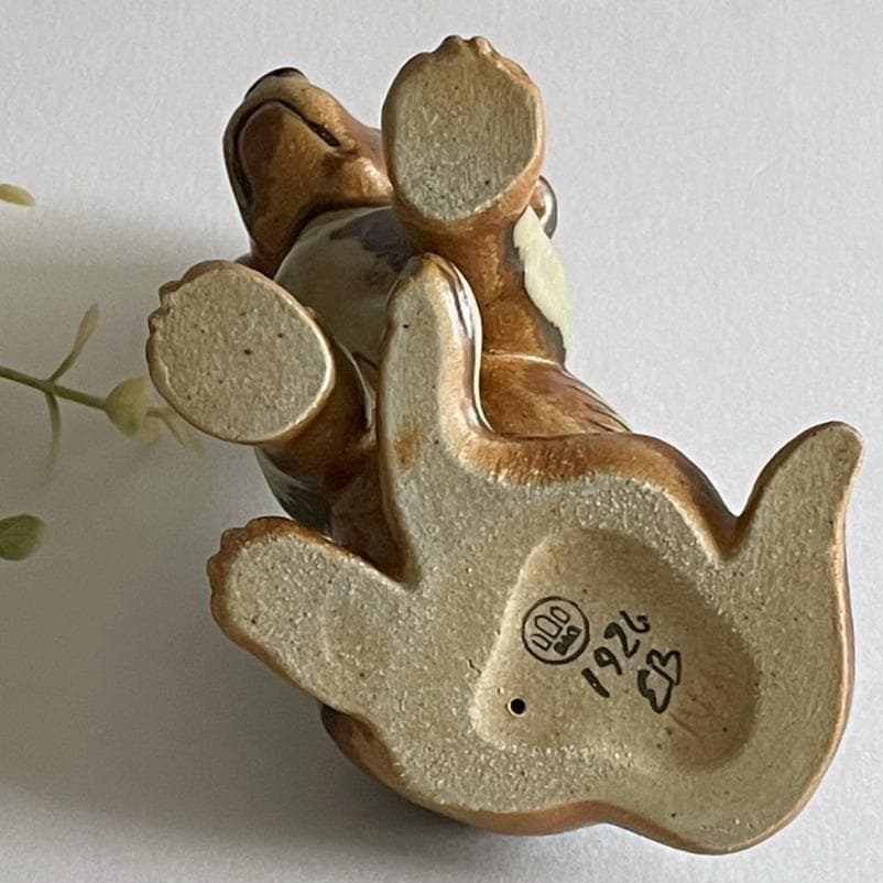 ビングオーグレンダール セントバーナード 犬 フィギュリン