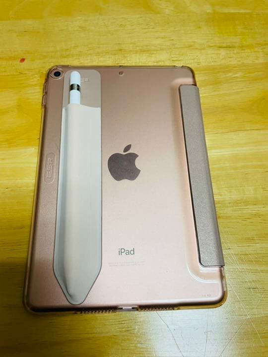 【美品★ 2019 iPad mini ★pencil・新品箱・カバー付属】