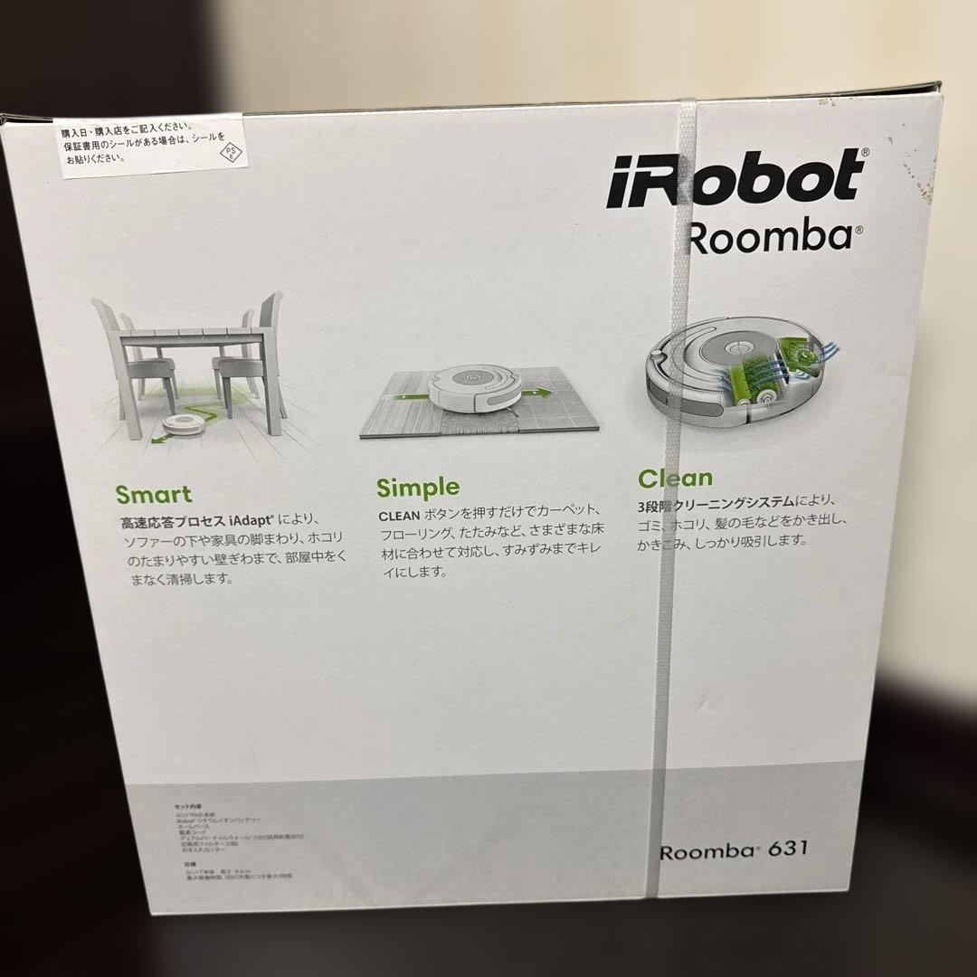 iRobot Roomba 631 本体 新品未開封