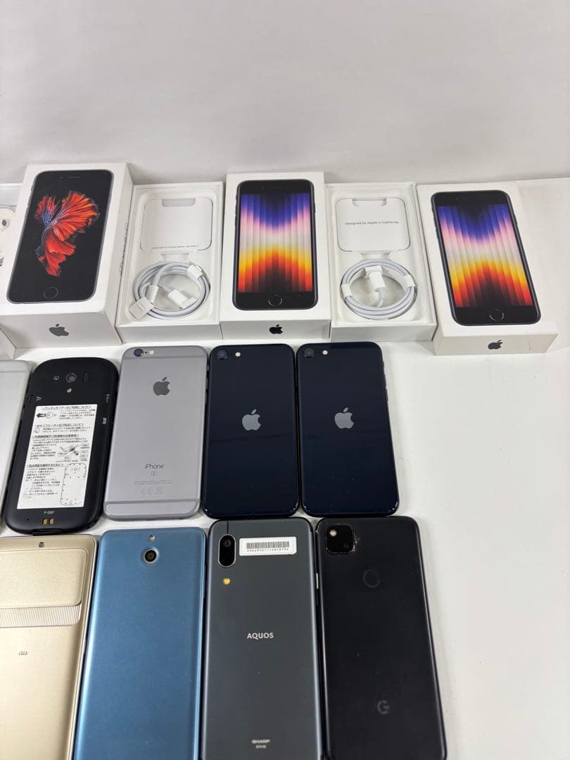 Apple iPhone & BASIO スマートフォンセット 現状品 ジャンク