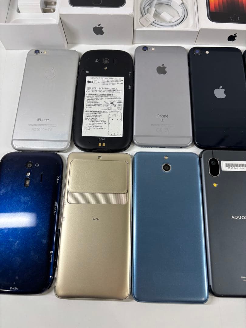 Apple iPhone & BASIO スマートフォンセット 現状品 ジャンク