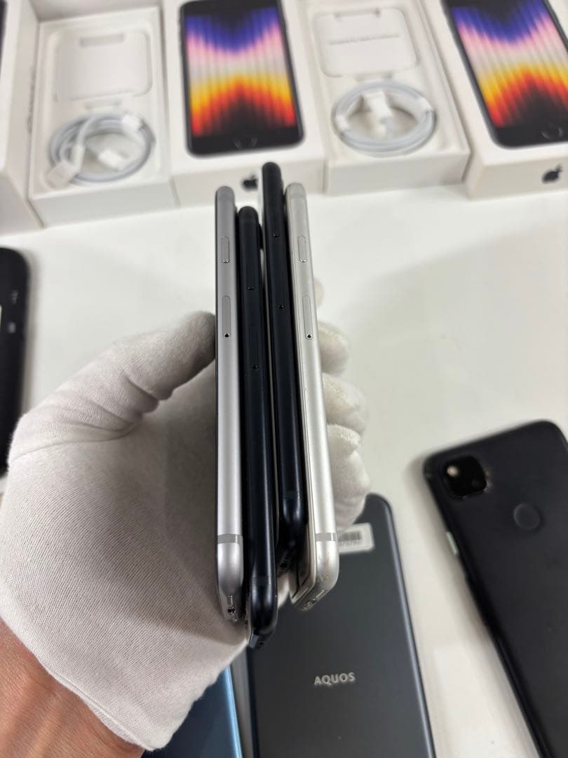 Apple iPhone & BASIO スマートフォンセット 現状品 ジャンク