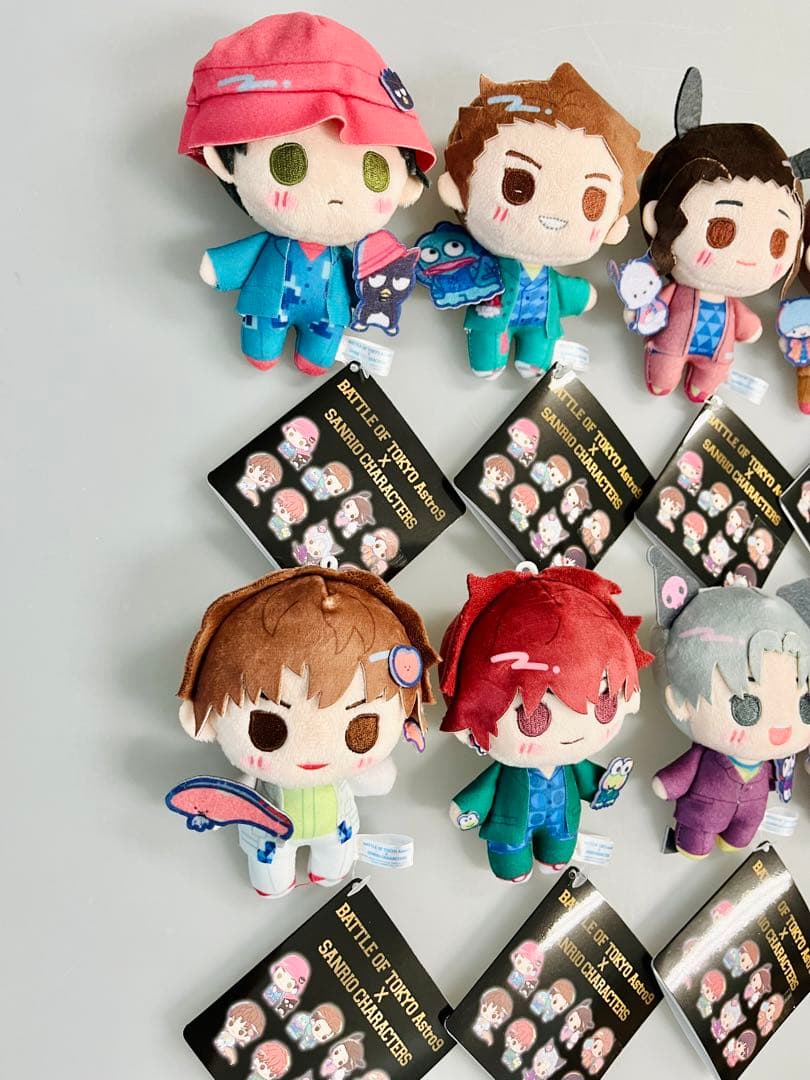 BATTLEOFTOKYO Astro9 サンリオ マスコットぬいぐるみ 全8種