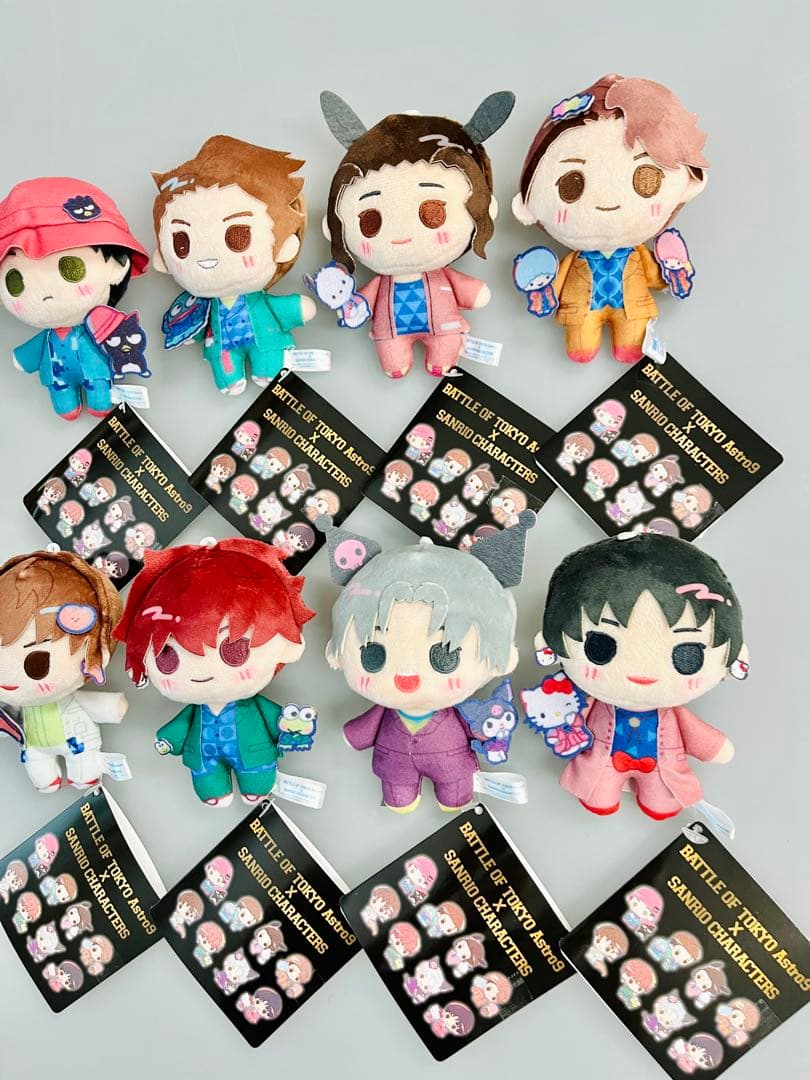 BATTLEOFTOKYO Astro9 サンリオ マスコットぬいぐるみ 全8種