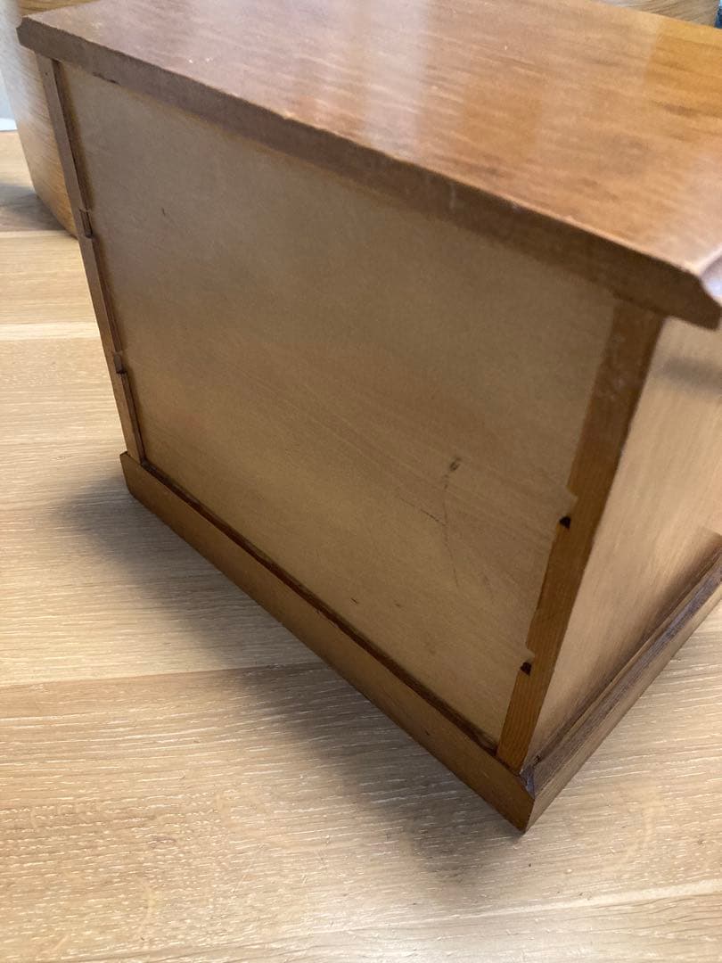 木製小物収納 5引き出し クラシック　真鍮金具