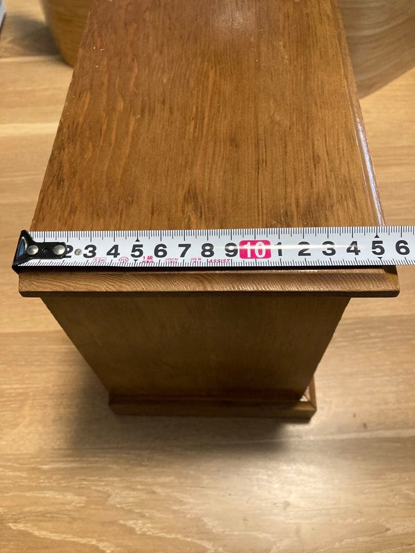 木製小物収納 5引き出し クラシック　真鍮金具