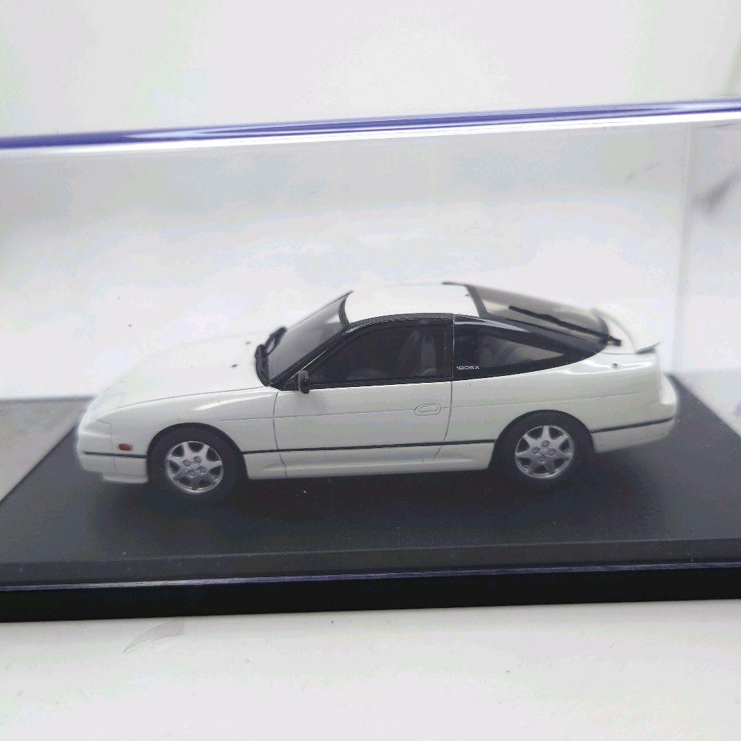 1/43 ハイストーリー　日産　180SX TYPE X ミニカー　ホワイト
