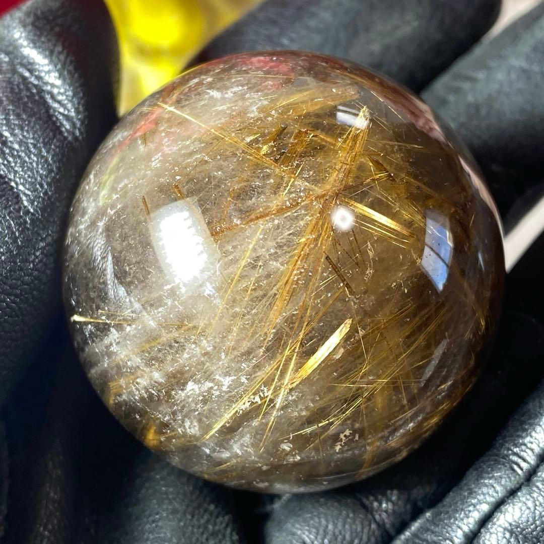 ルチルクォーツ スフィア 丸玉 40.2mm