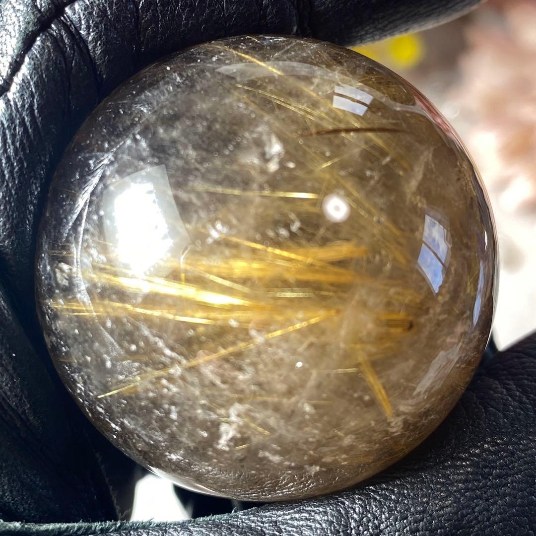 ルチルクォーツ スフィア 丸玉 40.2mm