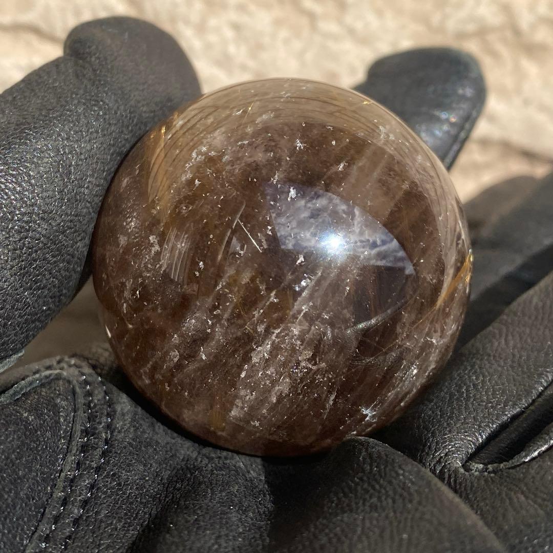 ルチルクォーツ スフィア 丸玉 40.2mm