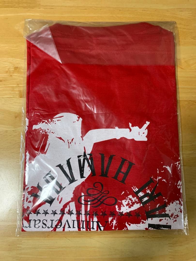 浜田麻里 35th Anniversary Tシャツ Mサイズ 赤　未開封品
