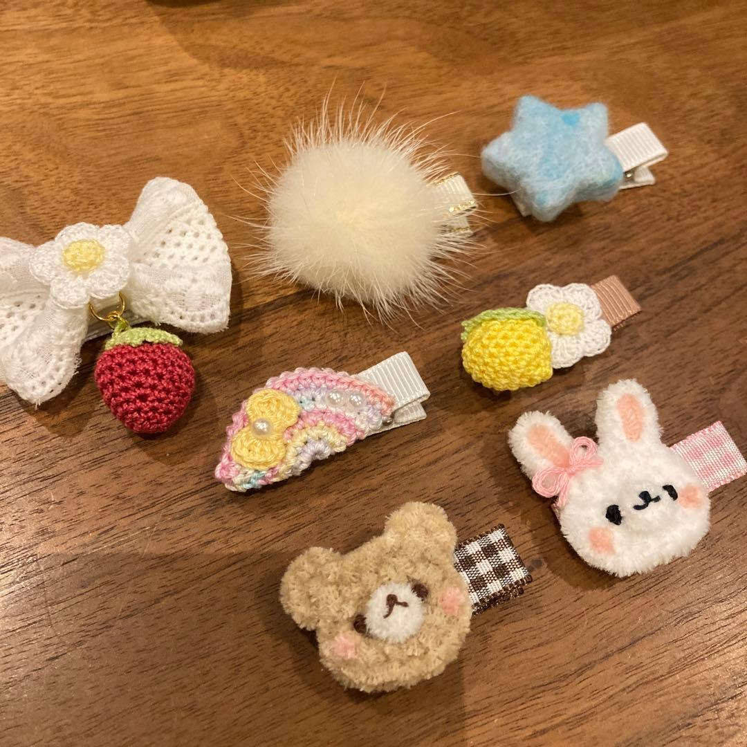 ちょっちょ♡様ご確認用☆ベビーヘアクリップ