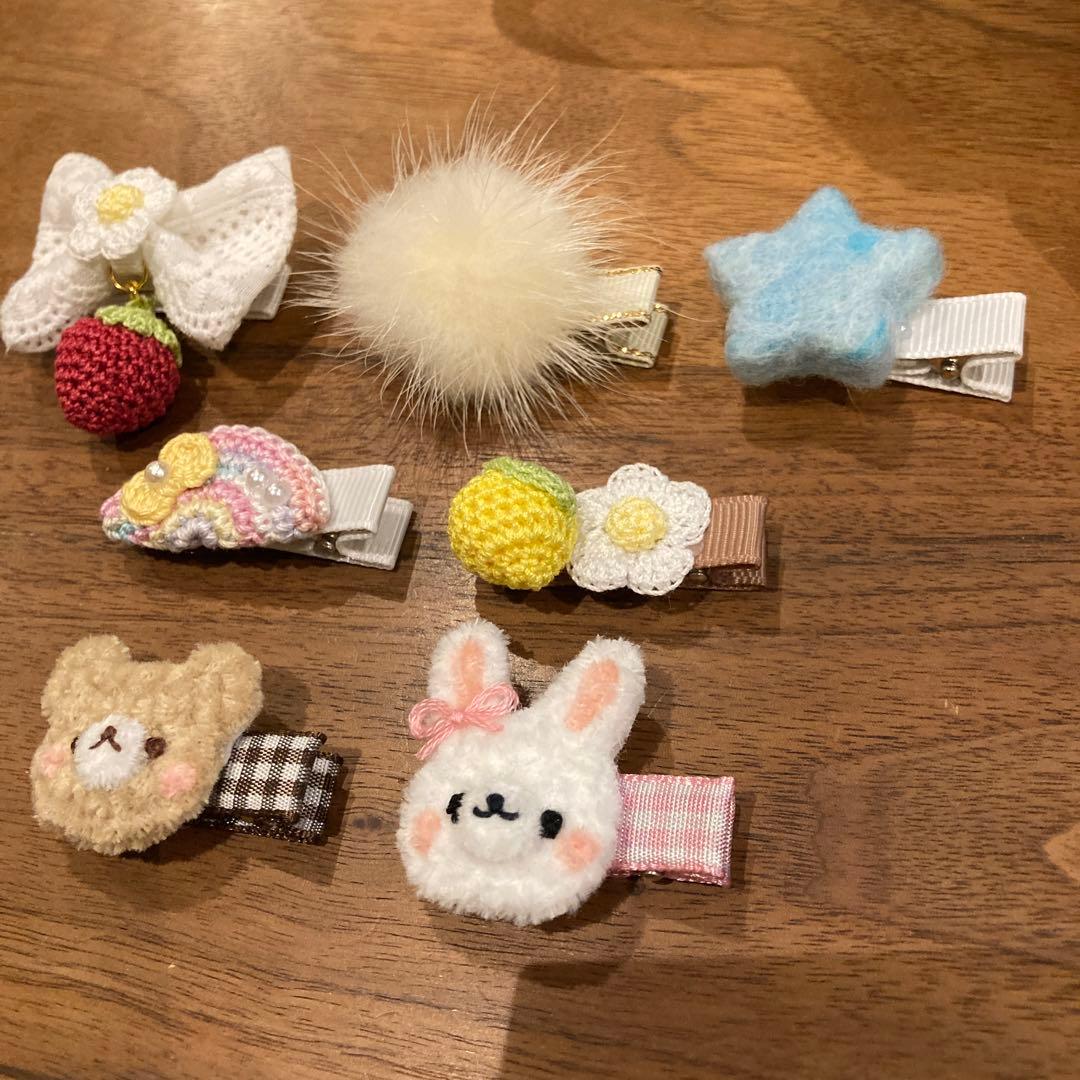 ちょっちょ♡様ご確認用☆ベビーヘアクリップ