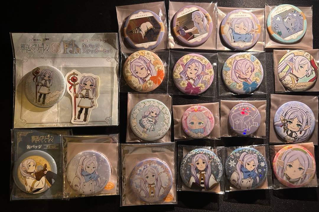 葬送のフリーレン　フリーレン　缶バッジ　まとめ売り