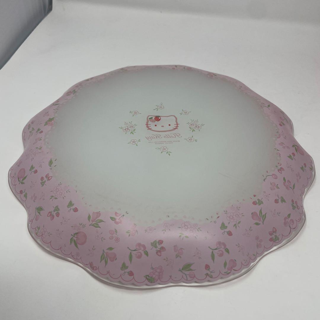 未使用・非売品 ハローキティ 食器4点セット ローソン40周年プレート　グラス