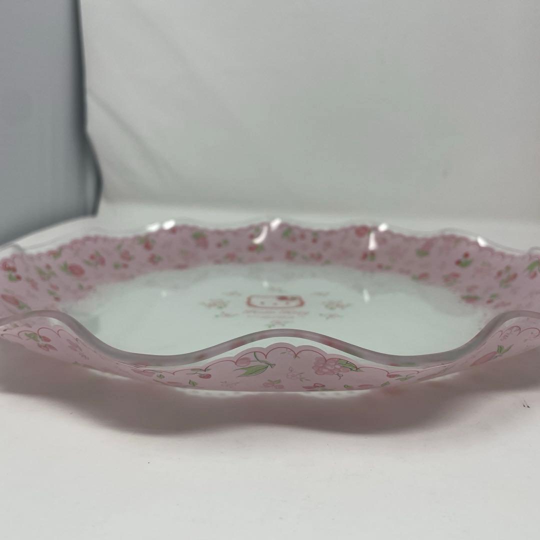 未使用・非売品 ハローキティ 食器4点セット ローソン40周年プレート　グラス