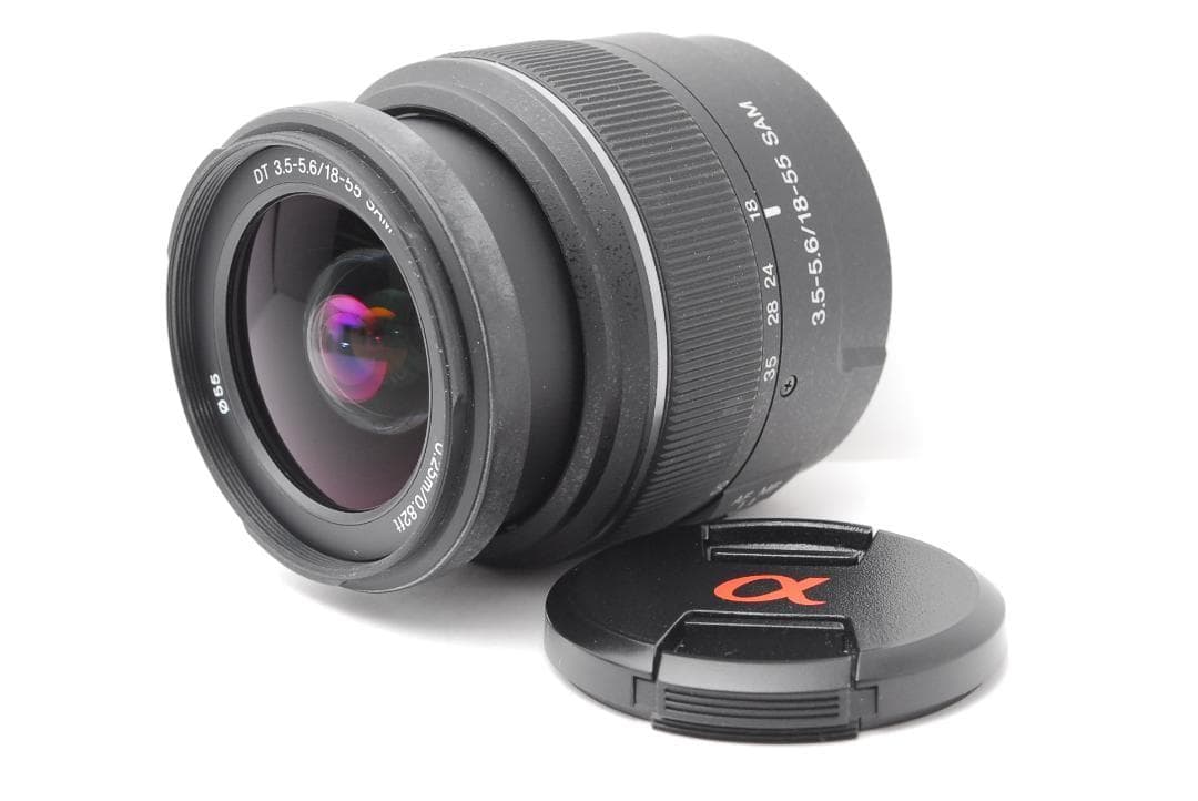 【美品コンディション】ダブルレンズ　SONY α37　スマホ転送　カメラバッグ