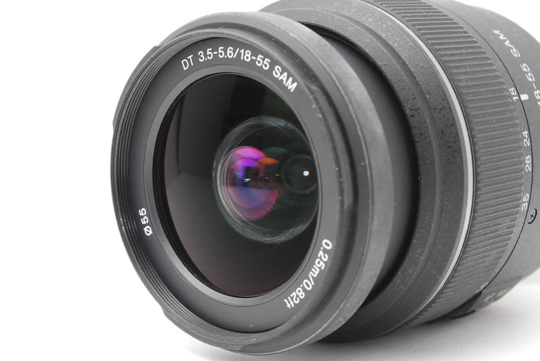 【美品コンディション】ダブルレンズ　SONY α37　スマホ転送　カメラバッグ