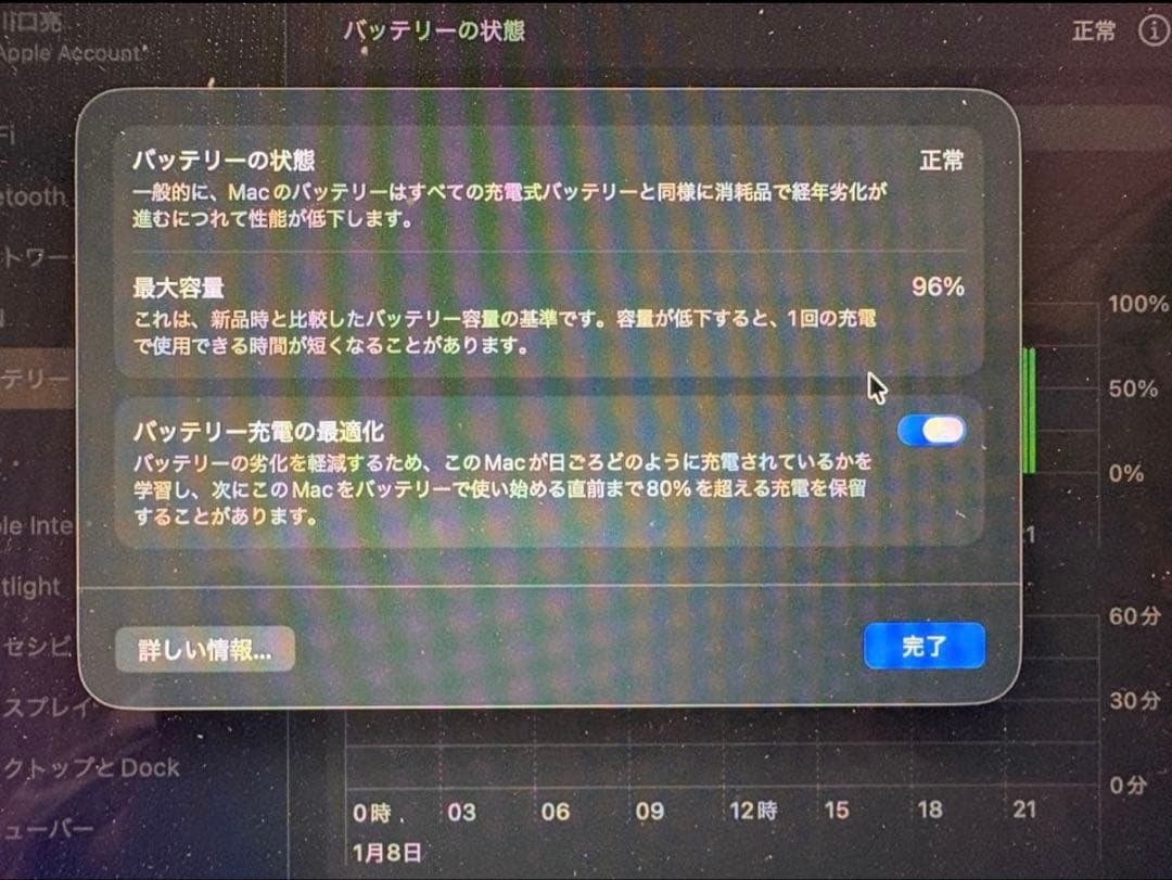 MacBook Air M3 8GB/256GB ミッドナイト 13インチ