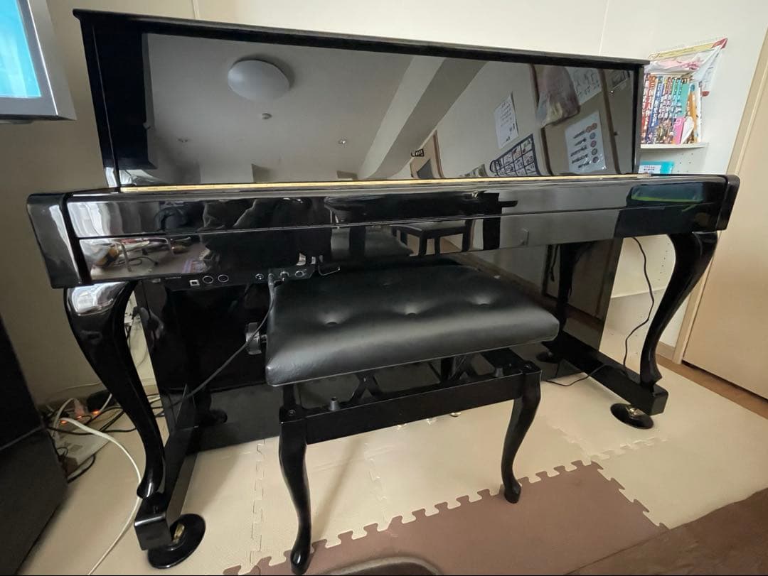 KAWAI C-280F アップライトピアノ 消音ANYTIME ATX3L付き